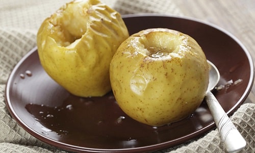 При грыже пищеводного отверстия диафрагмы можно есть печенные яблоки